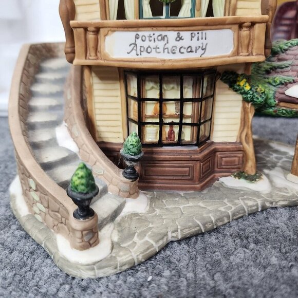 2001 Santa's Workbench Potion and Pill Apothecary Victorian Series Original Box - Picture 9 of 16